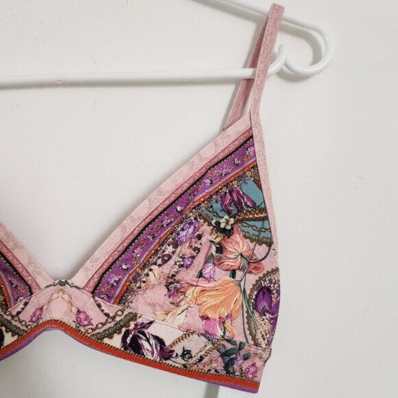 Camilla Mad As A Snake Crop Top Soft Bra Bralette Small CD b57 - Picture 7 of 10